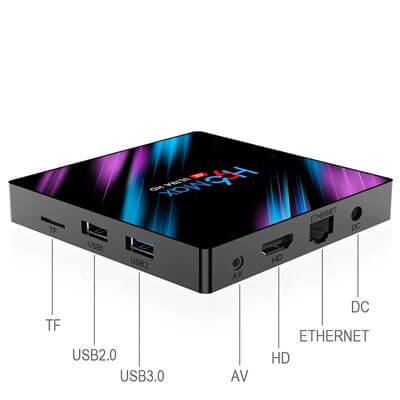 ტვ ბოქსი H96 MAX RK3318 Smart TV Box Android 10
